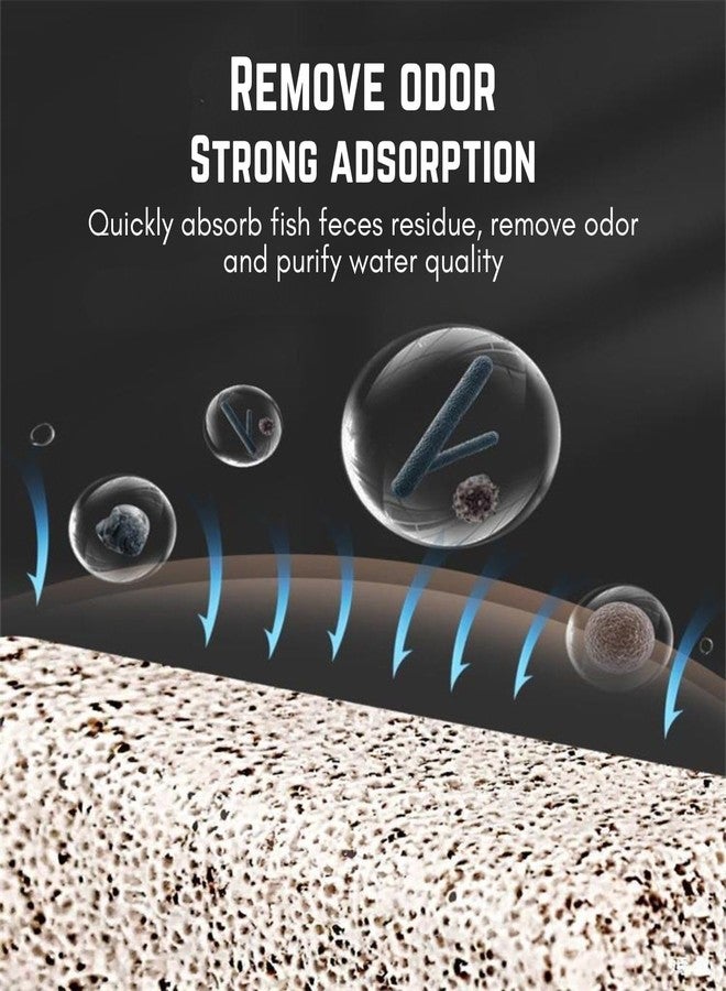 VAYINATO® Aquarium Filter Media, 3 Pcs - Fish Tank Ceramic Bio Media Blocks - Koi Pond Aquaculture (Grey) by Petzlifeworld - Image 4